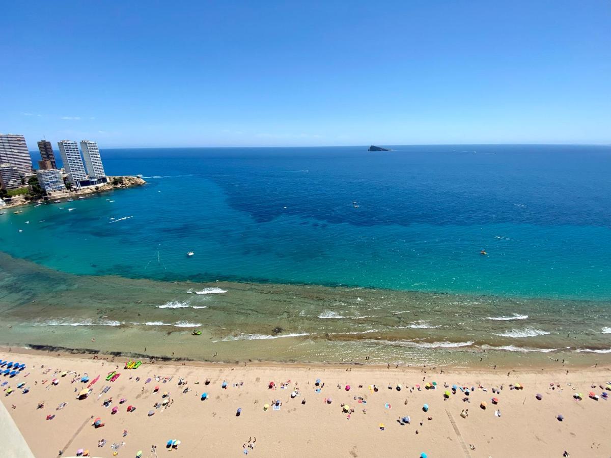 Apartamento Torre Levante, Primera Linea De Playa 貝尼多姆 外观 照片