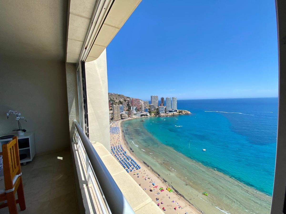 Apartamento Torre Levante, Primera Linea De Playa 貝尼多姆 外观 照片