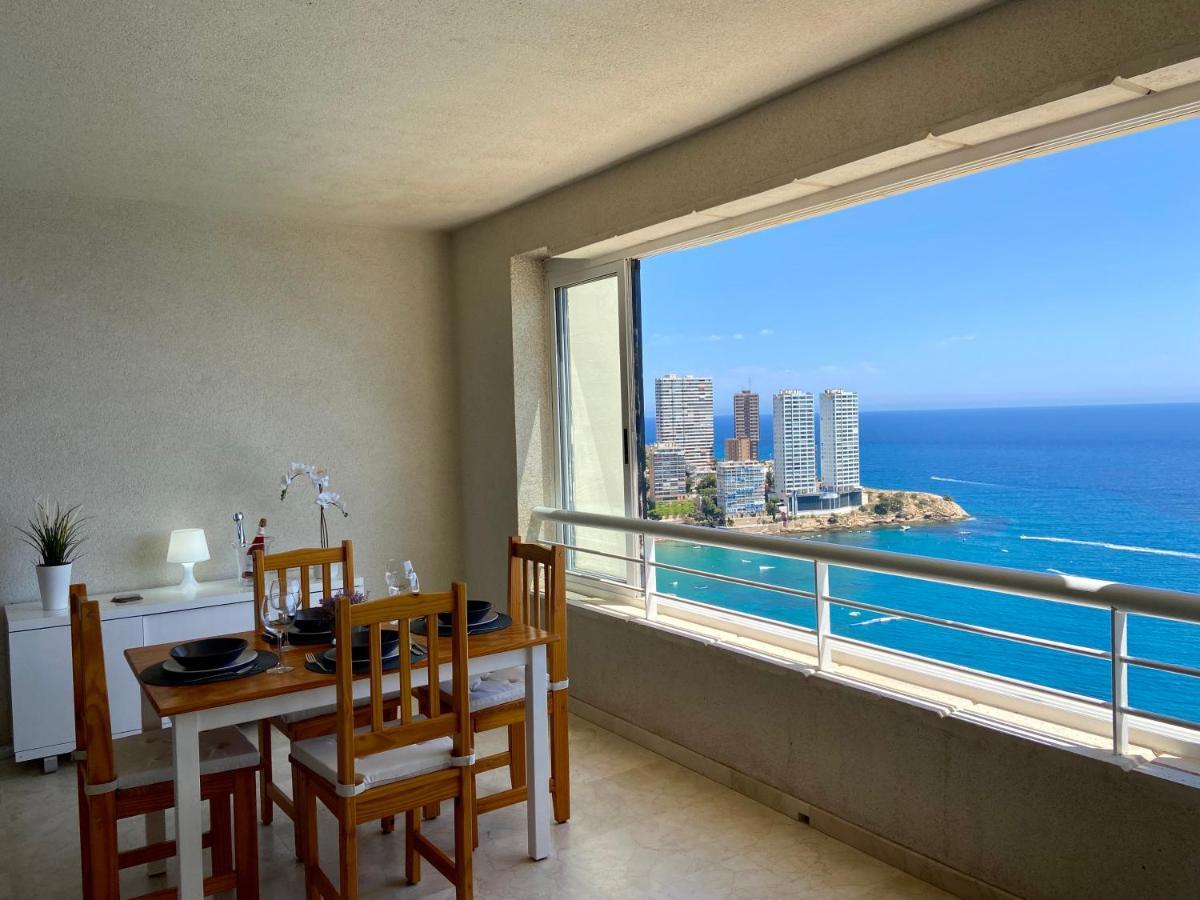 Apartamento Torre Levante, Primera Linea De Playa 貝尼多姆 外观 照片