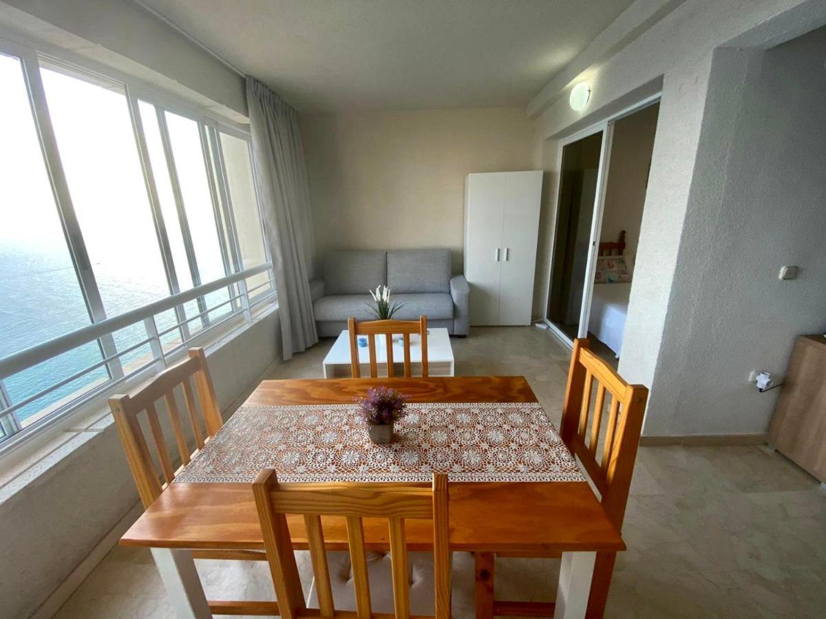 Apartamento Torre Levante, Primera Linea De Playa 貝尼多姆 外观 照片