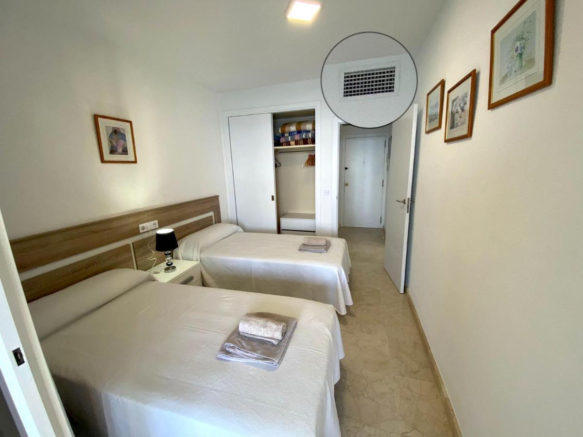 Apartamento Torre Levante, Primera Linea De Playa 貝尼多姆 外观 照片